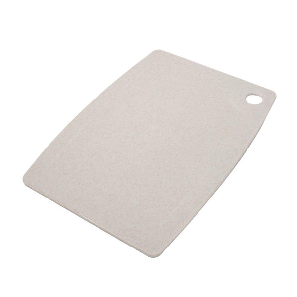 Kitchen Essential Cream White Plastic Non Slip Chopping Board 33*24*0.7 cm