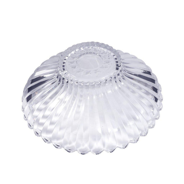 Crystal Cut Glass Fruit and Salad Pasta Serving Bowl 31.5*11 cm