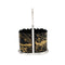 Black Gold Cutlery Holder - Classic Homeware and Gifts