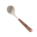 Easy Grip Silicone Ladle Spoon Heat Resistant Handle 33 cm