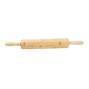 Kitchen Essentials Wooden Rolling Pin with Handles 48 cm