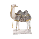 Sculpture Statue Resin Figurine Camel Vanilla White Colour 25*10*32 cm