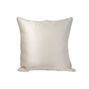 Modern Decorative Shiny Cream Floral Print Cushion Cover Pillowcase 50*50 cm