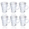 Premium Lead Free Glass Tea Cup Set of 6 pcs 170 ml