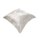 Modern Decorative Shiny Cream Floral Print Cushion Cover Pillowcase 50*50 cm