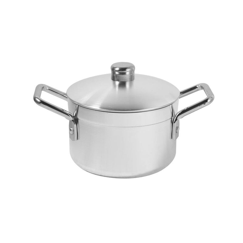 Aluminium Deep Stockpot Casserole with Lid