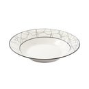 Abstract Print Ceramic Tableware Round Serving Dish Plate 9 cm