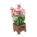 Realistic Touch Artficial Rose Flower Deco Artistic Pot 28 cm