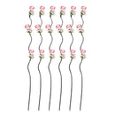 Realistic Touch Daisy Artificial Flower Stems Garland Set of 5 For Vase Centerprice Wedding Party 1.55 Meter