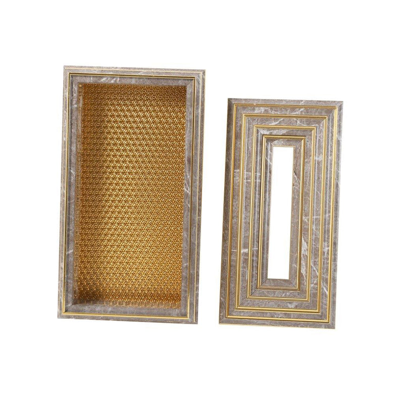 Premium Quality Mosaic Design MDF Rectangular Tissue Box Napkin Holder 13*23.5*5.5 cm