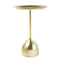 Gold Metal Tea Table Side Table For Living Room Bedroom 40*40*62 cm