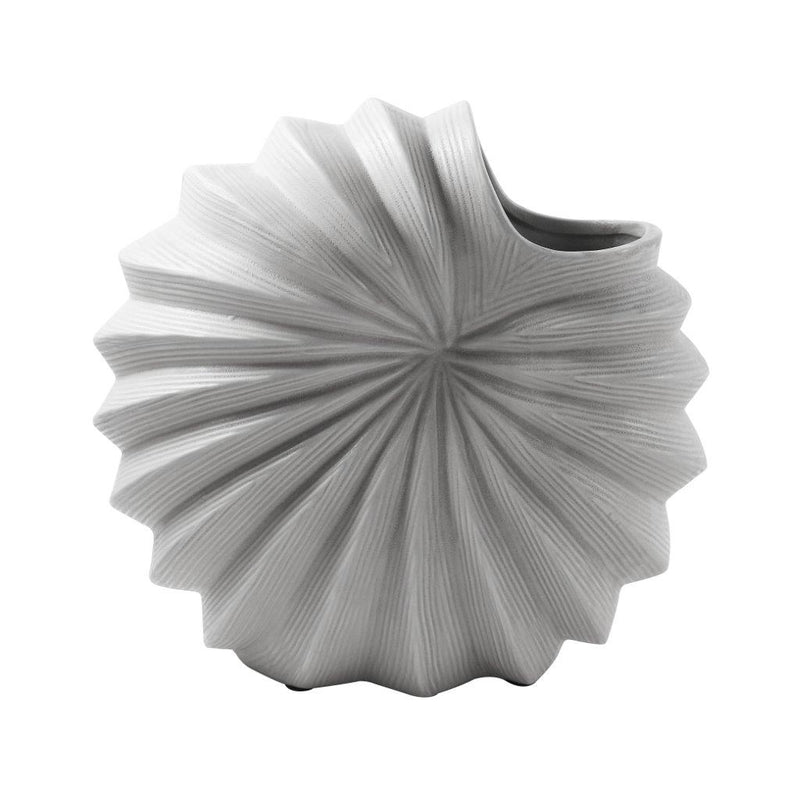 Home Decor Modern Abstract Craft White Tabletop Ceramic Vase 21.6*11*19.3 cm