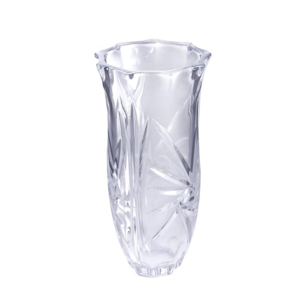 Decorative Centrepiece Crystal Glass Tabletop Flower Vase Assorted Collection 14*30 cm
