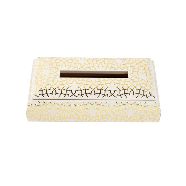 Premium Quality Royal Design MDF Rectangular Tissue Box Napkin Holder 13*23.5*5.5 cm