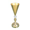 Satin Gold Elegant Metal Flower Vase Wedding Table Centrepiece 41.5*14 cm