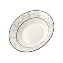 Abstract Print Ceramic Tableware Round Serving Dish Plate 9 cm