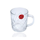 Premium Lead Free Glass Tea Cup Set of 6 pcs 230 ml