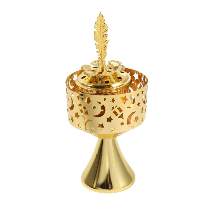 Essential Oil and Incense Burner Diffuser Metal Decor Craft 18 cm