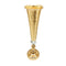 Satin Gold Elegant Metal Flower Vase Wedding Table Centrepiece 51.5*14 cm