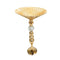 Satin Gold Elegant Metal Flower Vase Wedding Table Centrepiece 52*15 cm