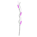 Realistic Touch Dried Flower Sticks Artificial Flower Stems Garland Set of 5 For Vase Centerprice Wedding Party 1.55 Meter