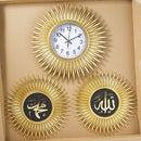 Decorative Artistic Wall Clock with Islamic Wall Deco 51*58 cm