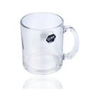 Premium Lead Free Glass Tea Cup Set of 6 pcs 390 ml