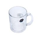 Premium Lead Free Glass Tea Cup Set of 6 pcs 390 ml