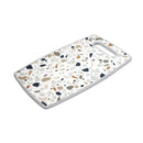 Kitchen Essential Mosaic Print Plastic Non Slip Chopping Board 24.5*15.5*1.1 cm