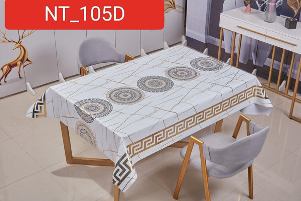 Premium Abstract Roman Design PVC Table Cloth Table Cover Protector 1.37*20 cm