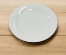 Round White Ceramic Plate Flat 6 Inch 15 cm