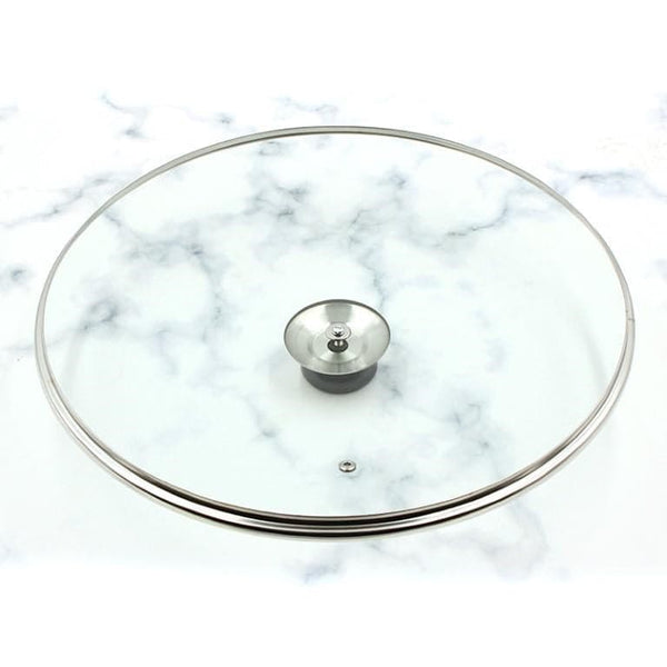 Casserole Sauce Pot Glass Lid 36 cm