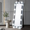 Home Decor Crystal Glass Vanity Hollywood Mirror with Make Up Lights LED Crushed Diamond Finish 180*75*15 cm