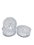 Crystal Glass Candy Bowl 12.5*18 cm