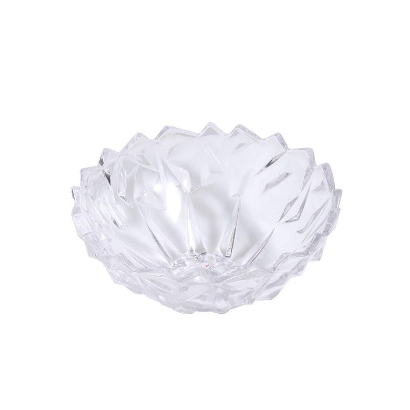 Crystal Glass Fruit Round Bowl 24*11 cm