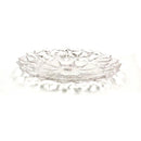 Crystal Glass Round Fruit Plate 33*4 cm