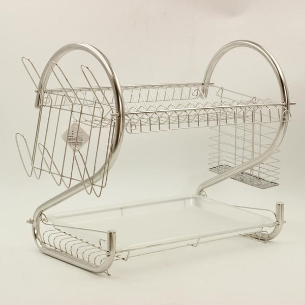 Dish rack 2 Tier Stainless Steel Small 37529 52*27.5*39.5 cm