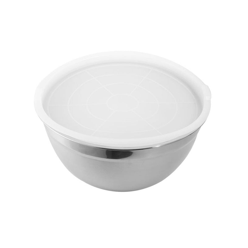 Stainless Steel Bowl Set of 7 Airtight Lids 18/20/22/24/26/28/30 cm