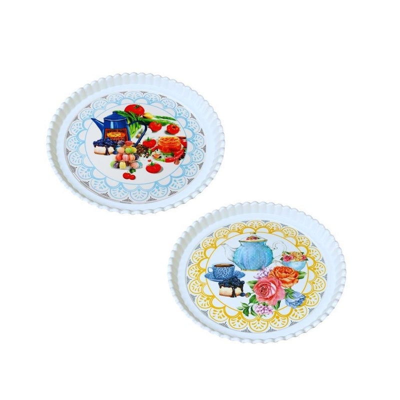 Fruits Nuts and Candies Melamine Serving Plater 65 cm