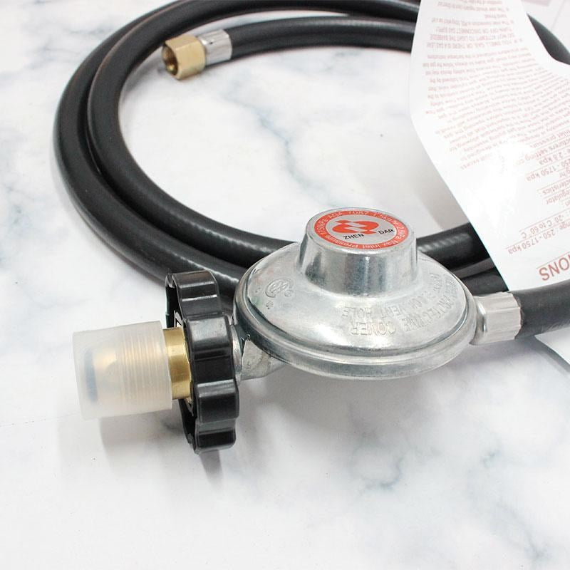 Gas Stove Regulator Low Pressure AGA Approved 1.8m 1 Psi