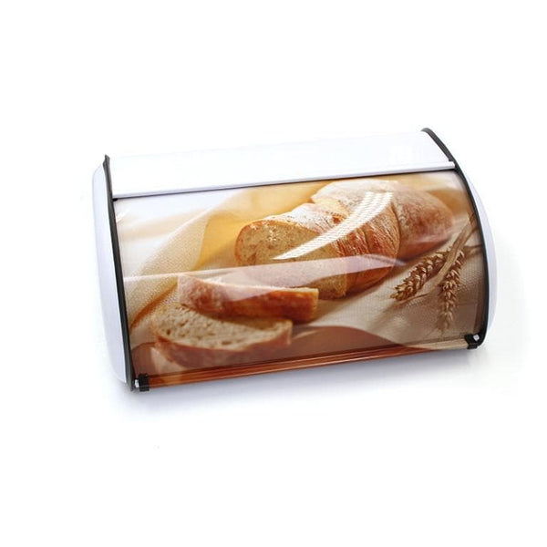 Bread Bin Box Cake Storage Organizer Set of 2 33*15/43*17.5 cm