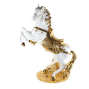 Sculpture Statue Resin Figurine Horse Metallic Gold Colour 45*20*56 cm