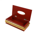 Gold Plated Tissue and Napkin Box 28*15*7.5 cm