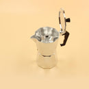 Aluminium Stove Top Coffee Maker 6 Cup 18 cm