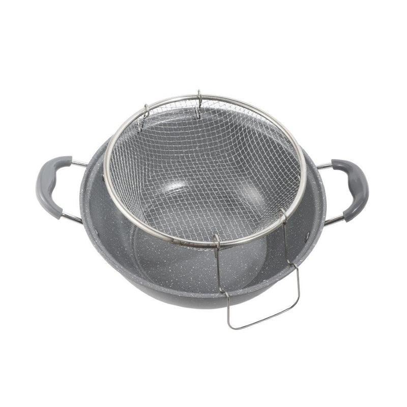 Non-Stick Chips Deep Fryer and Basket Combo 28 cm