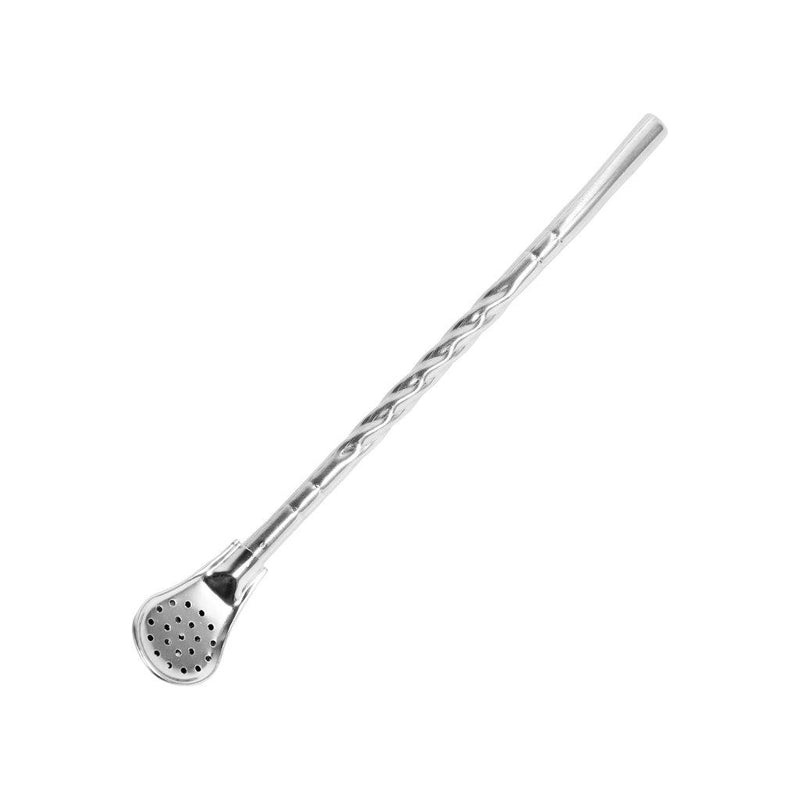 Stainless Steel Strainer Straw Set of 6 Pcs 14 cm