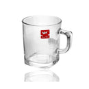 Premium Lead Free Glass Tea Cup Set of 6 pcs 270 ml