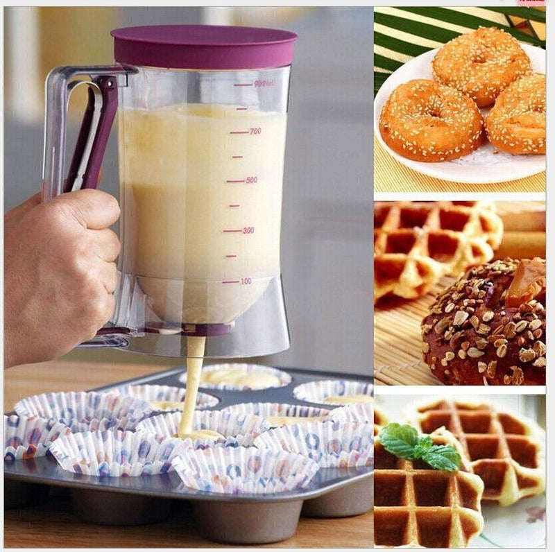 Pancake Cupcake Waffles Batter Mixer Dispenser Maker Machine 18.5*11 cm