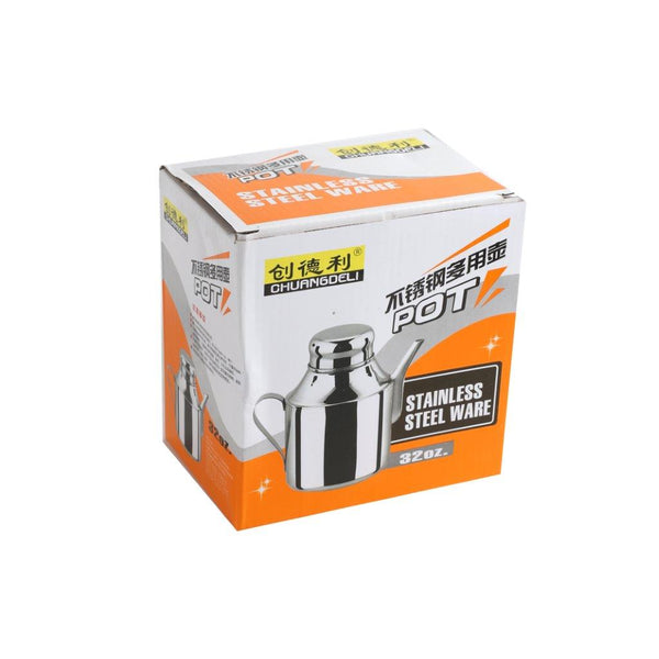 Stainless Steel Oil Can 32 Oz