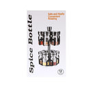 Revolving Spice Rack Spice and Herb Carousel Set of 12 Pcs 17.5*33 cm